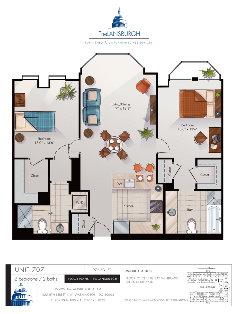 Floor Plans The Lansburgh